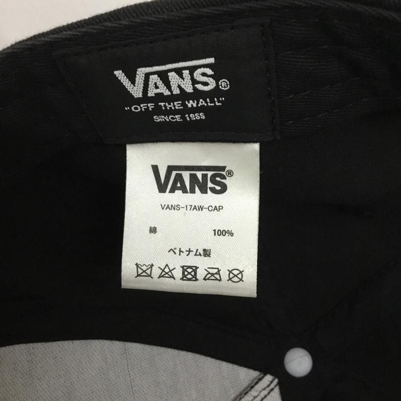スタンダード カリフォルニア STANDARD CALIFORNIA 帽子 キャップ VANS Checker Logo Twill Cap VANS-17AW-CAP ロゴ、文字 黒 / ブラック /  メンズ USED 古着 中古 10130418