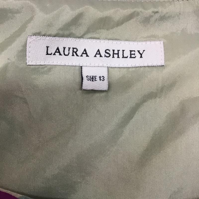 ローラ アシュレイ LAURA ASHLEY ワンピース ロングスカート ノースリーブロングワンピース フレアスカートワンピース 総柄スカート 総柄 マルチカラー / マルチカラー /  レディース USED 古着 中古 10115815