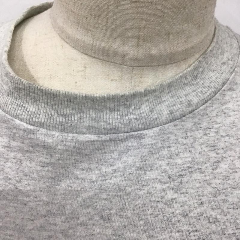 エフアールツー FR2 カットソー 長袖 長袖カットソー プリントカットソー クルーネック L ロゴ、文字 灰 / グレー /  メンズ USED 古着 中古 10125654