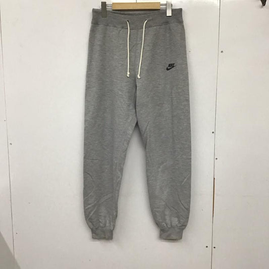 ナイキ NIKE パンツ ワークパンツ、ペインターパンツ ワークパンツ ワイドパンツ カジュアルパンツ スウェットパンツ M ロゴ、文字 灰 / グレー /  メンズ USED 古着 中古 10134575