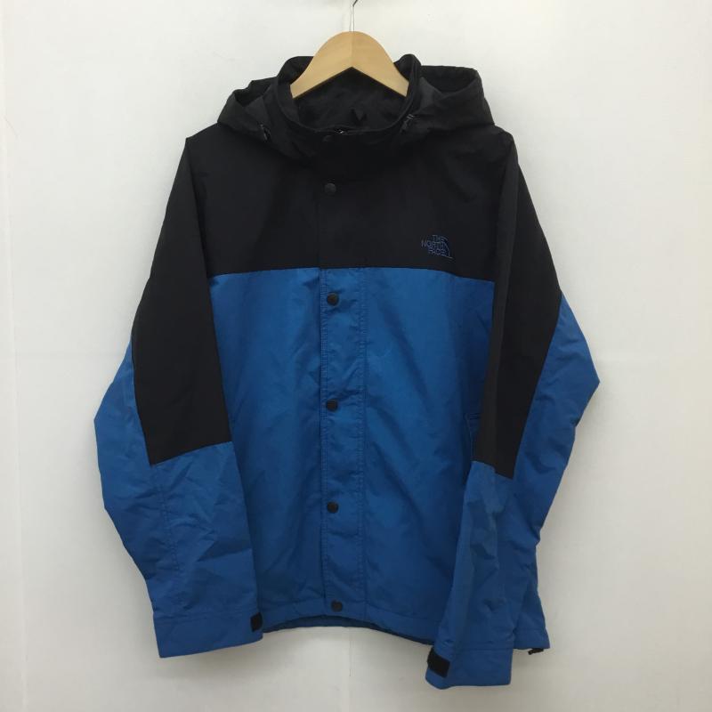 ザノースフェイス THE NORTH FACE ジャケット、上着 ジャケット、ブレザー HYDRENA WIND JACKET ハイドレナ ウィンド ジャケット NP72131 M ロゴ、文字 黒 / ブラック / X 青 / ブルー /  メンズ USED 古着 中古 10105906