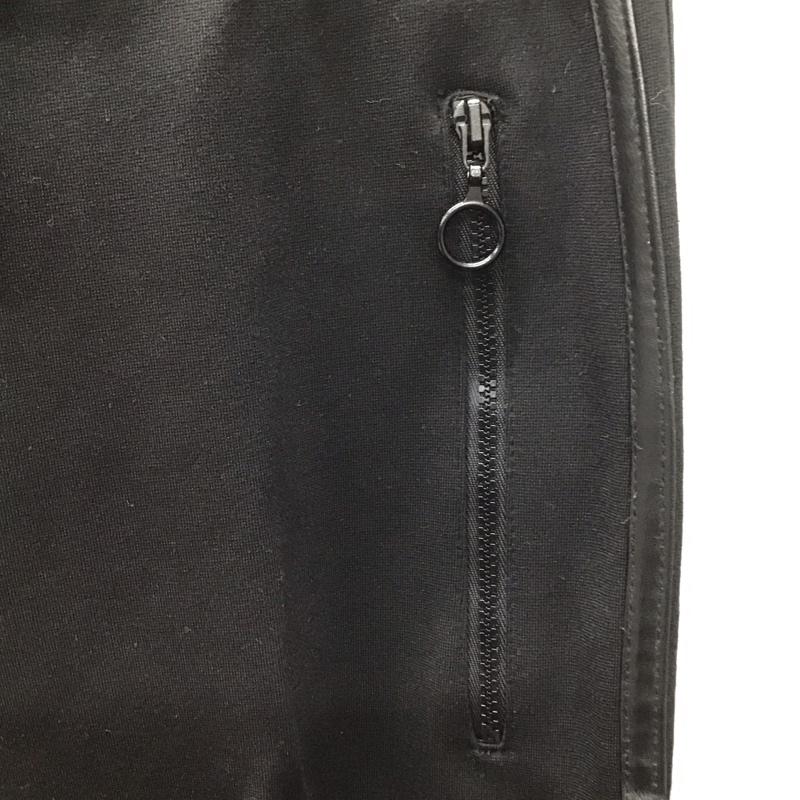 ザラメン ZARA MAN ボトムス ボトムス カジュアルパンツ スラックス ジャージ 裾ジップアップ S 無地 黒 / ブラック /  メンズ USED 古着 中古 10111327