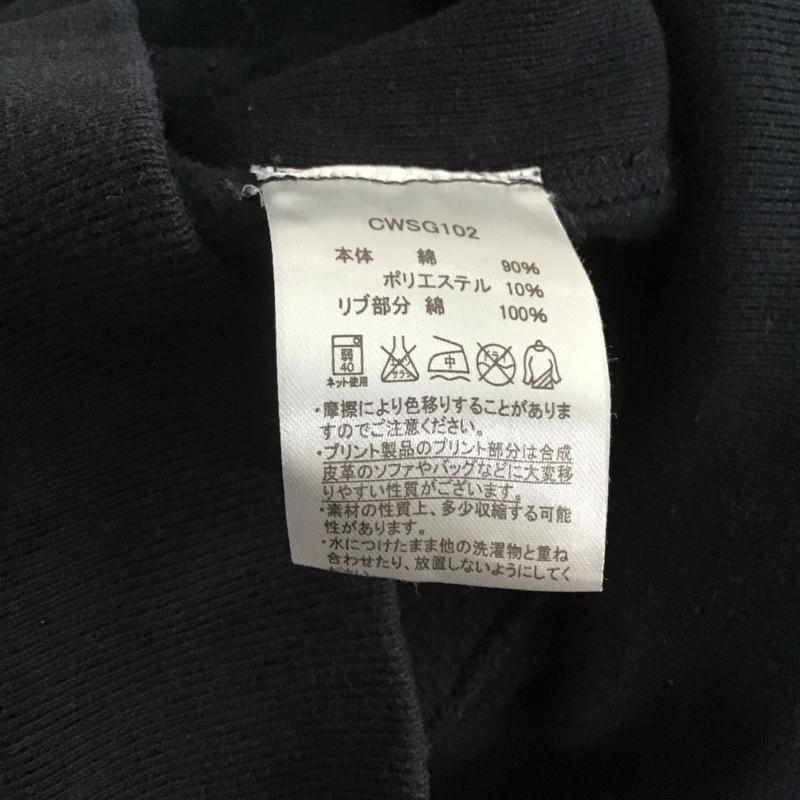 エックスガール X-girl パーカー 長袖 長袖パーカー プルオーバーパーカー スウェット チャンピオン S 無地 黒 / ブラック /  レディース USED 古着 中古 10142648