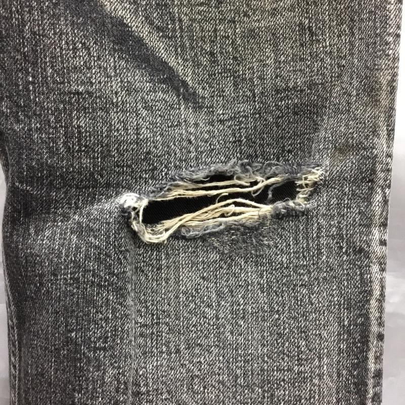 リーバイストラウスアンドコー Levi Strauss & co. パンツ デニム、ジーンズ デニムパンツ ストレートパンツ カジュアルパンツ ジーンズ 32インチ 無地 黒 / ブラック /  メンズ USED 古着 中古 10121923