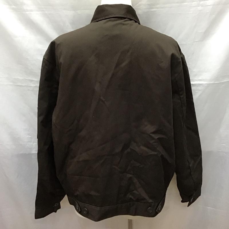 ディッキーズ Dickies ジャケット、上着 ジャンパー、ブルゾン L 無地 茶 / ブラウン /  メンズ USED 古着 中古 10122061