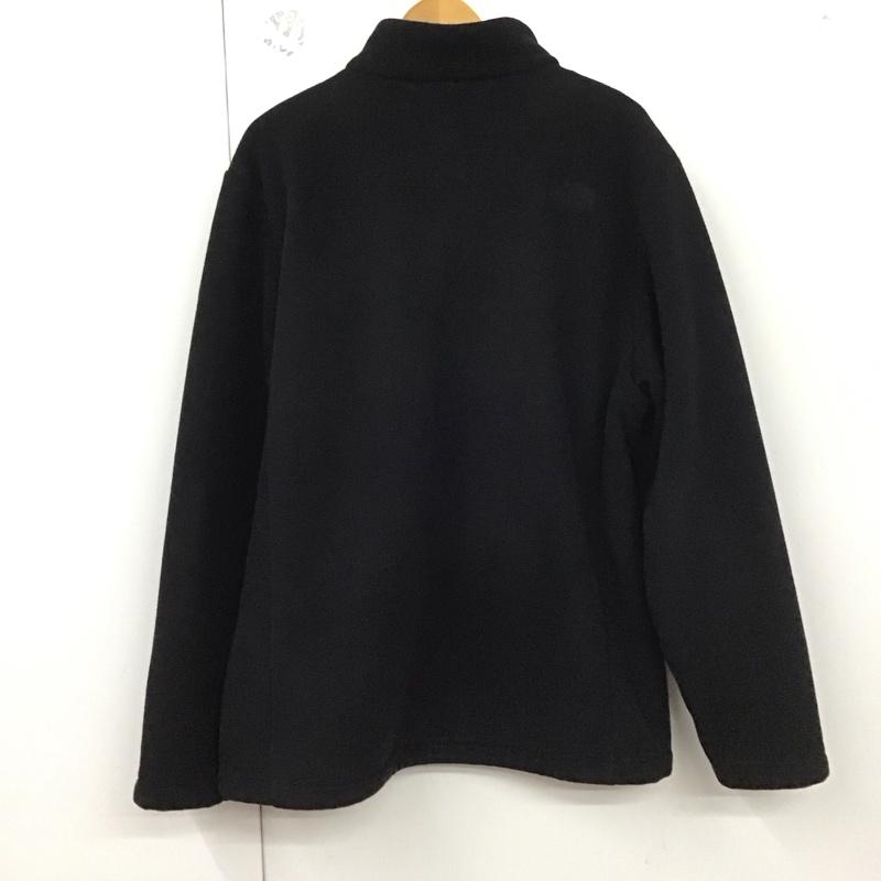 ザノースフェイス THE NORTH FACE ジャケット、上着 ジャケット、ブレザー nj4fj50c ジップアップフリースジャケット アウター XXL ロゴ、文字 黒 / ブラック /  メンズ USED 古着 中古 10129606