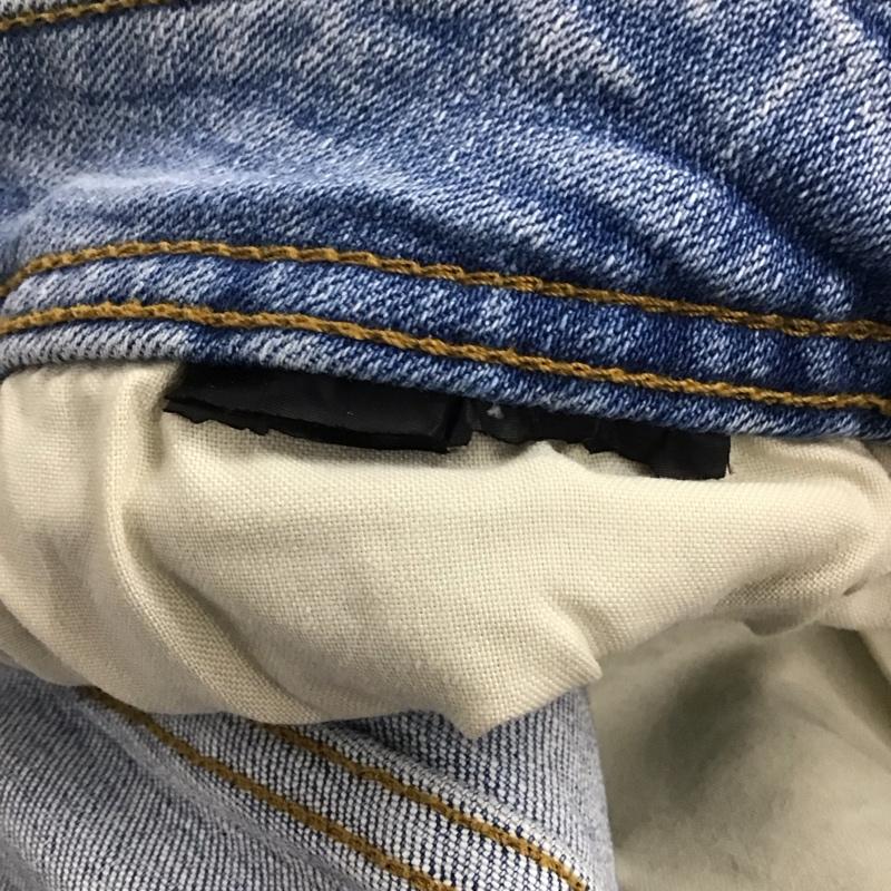 ザラ ZARA パンツ デニム、ジーンズ デニムパンツ スリムパンツ カジュアルパンツ ストレッチパンツ 40インチ 無地 インディゴ / インディゴ /  メンズ USED 古着 中古 10143192