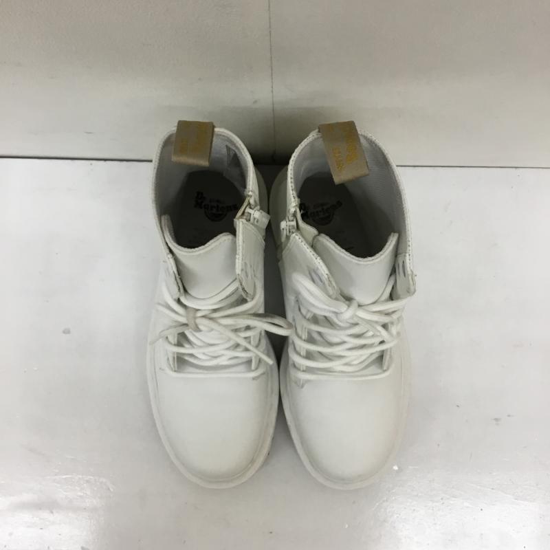 ドクターマーチン Dr.Martens ブーツ ショートブーツ V JADON 2 MONO 27335113 US：7 無地 白 / ホワイト /  レディース USED 古着 中古 10133781