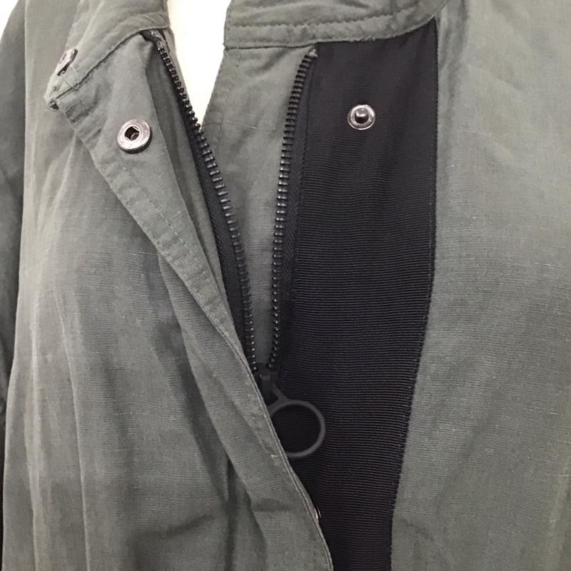 ザラ ZARA ジャケット、上着 ジャケット、ブレザー 5071 022 505 ロングコート M 無地 カーキ / カーキ /  レディース USED 古着 中古 10109454