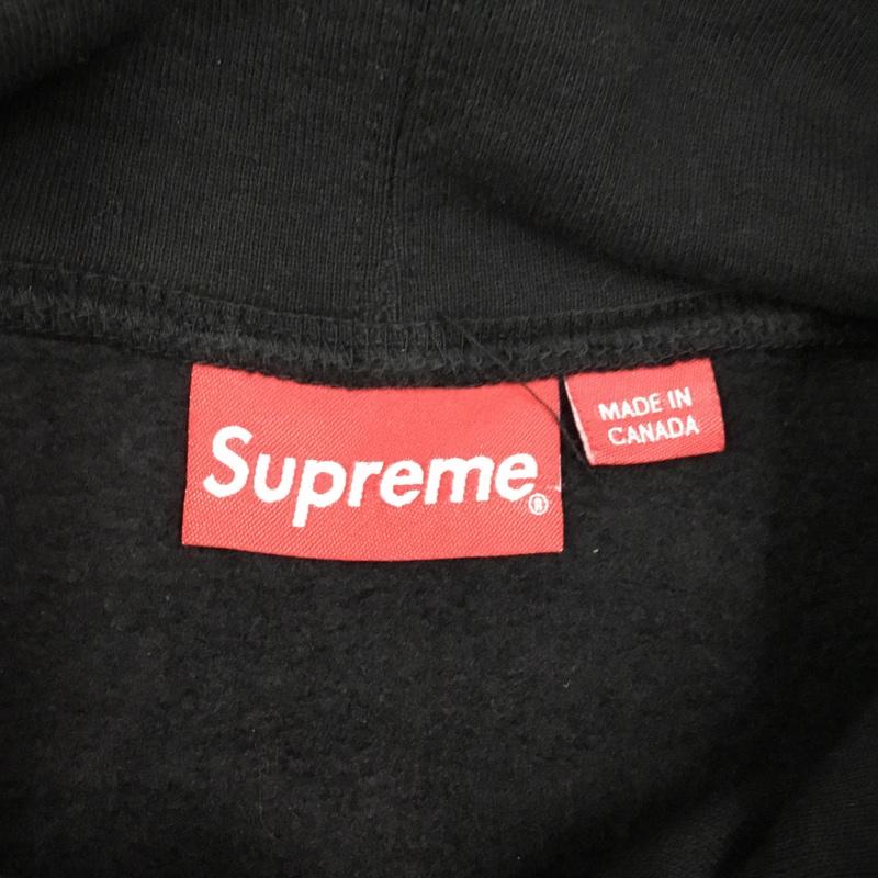 シュプリーム Supreme パーカー 長袖 2022-23AW CATWOMANHOODEDSWEATSHIRT 長袖パーカー 長袖スウェット M プリント 黒 / ブラック /  メンズ USED 古着 中古 10111279