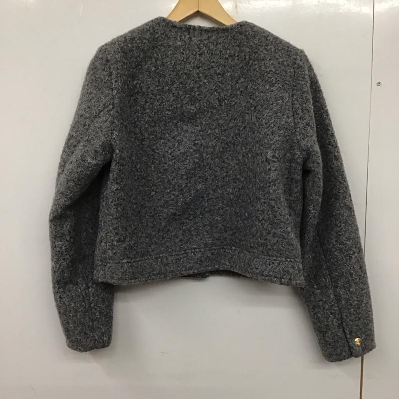 ザラ ZARA ジャケット、上着 ジャケット、ブレザー M 無地 灰 / グレー /  レディース USED 古着 中古 10139858