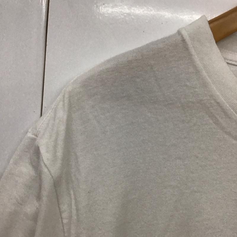 カルバン・クライン Calvin Klein Tシャツ 半袖 XL ロゴ、文字 X プリント 白 / ホワイト /  メンズ USED 古着 中古 10130758