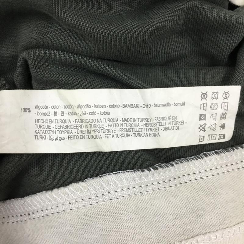 ザラ ZARA Tシャツ 半袖 1165 300 505 クルーネック HEAVY COTTON XL 無地 カーキ / カーキ / X アイボリー / アイボリー /  メンズ USED 古着 中古 10117179