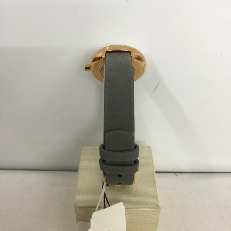 スカーゲン SKAGEN 腕時計 アナログ（クォーツ式） SKW2644 レザーベルト ロゴ、文字 灰 / グレー /  レディース USED 古着 中古 10135171