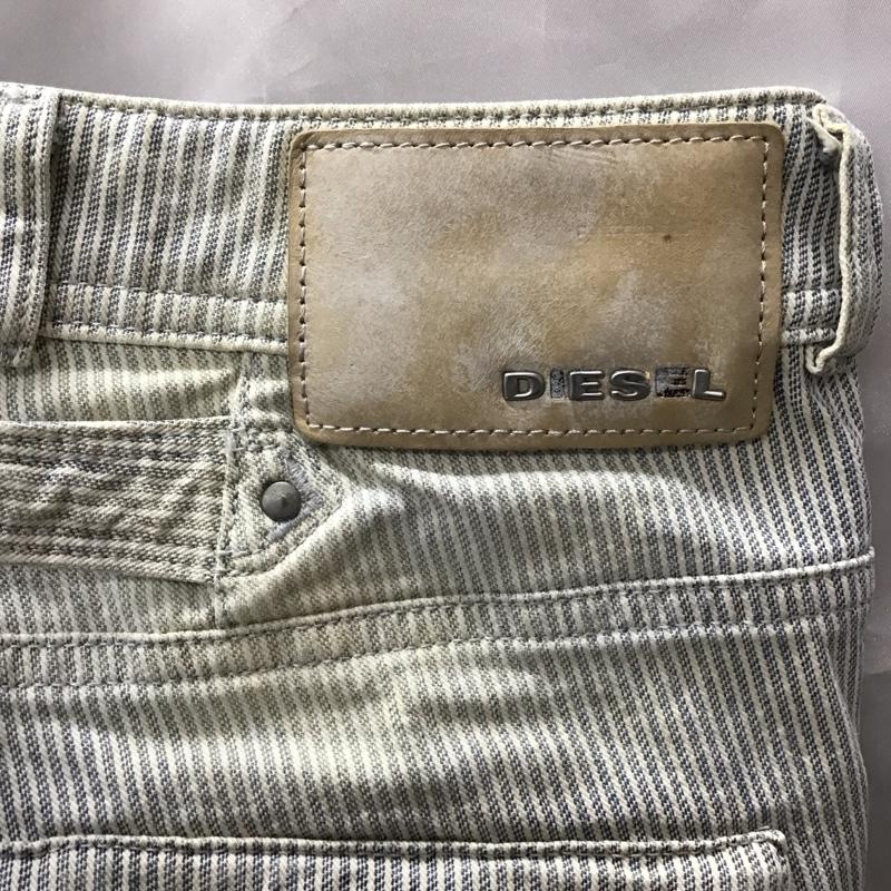 ディーゼル DIESEL パンツ デニム、ジーンズ W25 L32 ロゴ、文字 青 / ブルー /  レディース USED 古着 中古 10115460