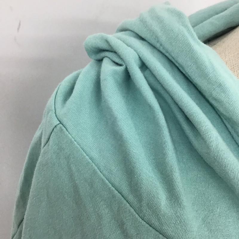 ポロラルフローレン POLO RALPH LAUREN パーカー 半袖 プルオーバー 2XL ワンポイント 水色 / ライトブルー /  レディース USED 古着 中古 10115477