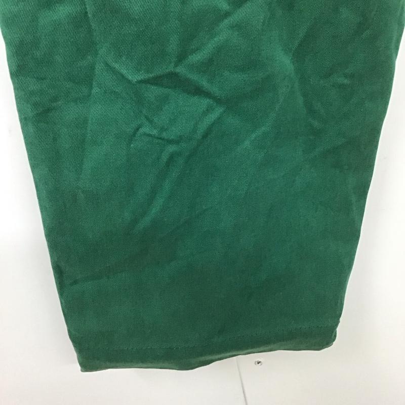 トミーヒルフィガー TOMMY HILFIGER パンツ ワークパンツ、ペインターパンツ ワークパンツ カジュアルパンツ ワイドパンツ ストレートパンツ 32インチ 無地 緑 / グリーン /  メンズ USED 古着 中古 10111099