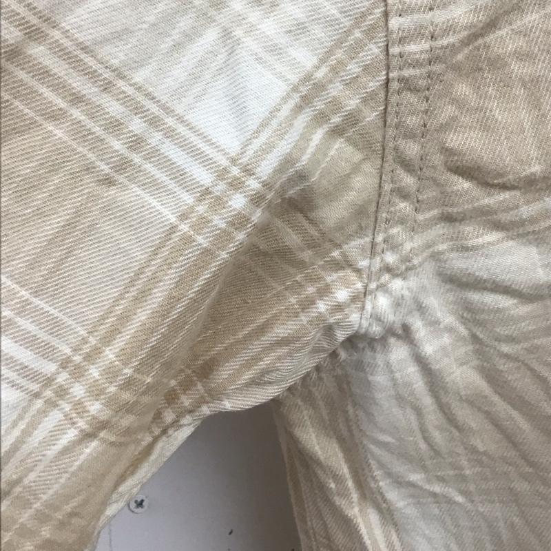 パタゴニア patagonia シャツ、ブラウス 長袖 長袖 L チェック ベージュ / ベージュ /  メンズ USED 古着 中古 10106841