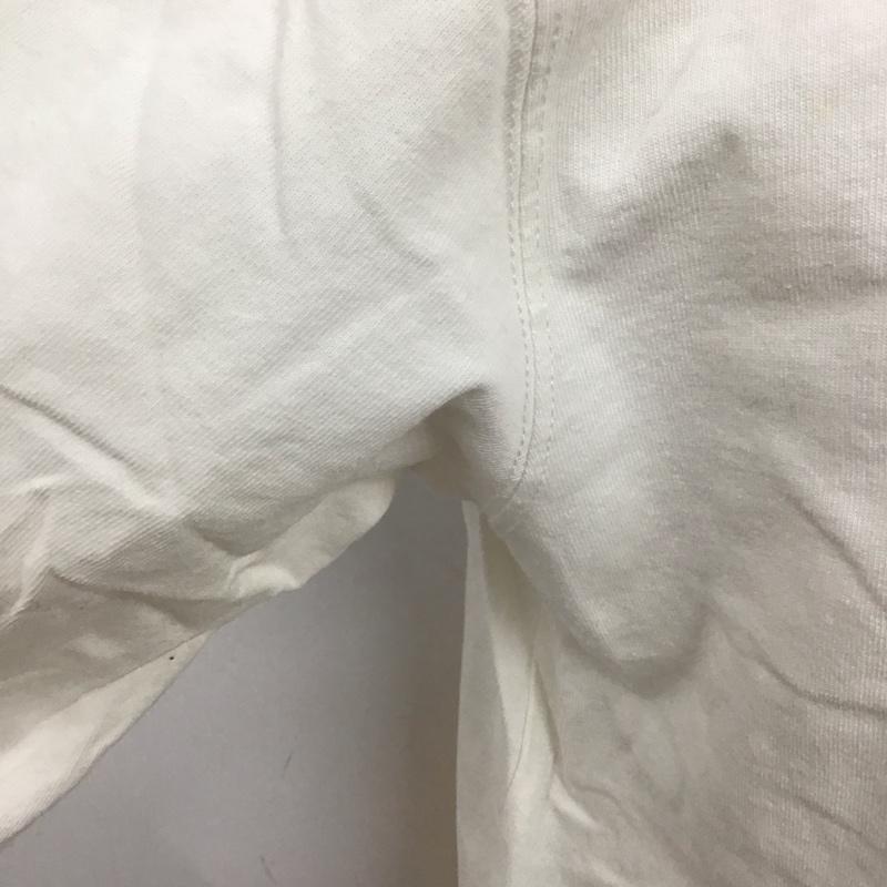 ゴースローキャラバン go slow caravan カットソー 長袖 長袖カットソー プリントカットソー クルーネック 4 プリント 白 / ホワイト /  メンズ USED 古着 中古 10125798