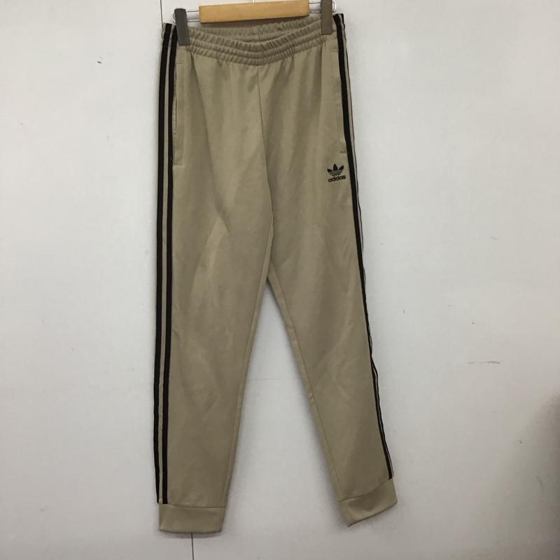 アディダス adidas パンツ ワークパンツ、ペインターパンツ ワイドパンツ カジュアルパンツ ワークパンツ スポーツウェア ロゴ、文字 ベージュ / ベージュ /  メンズ USED 古着 中古 10140128