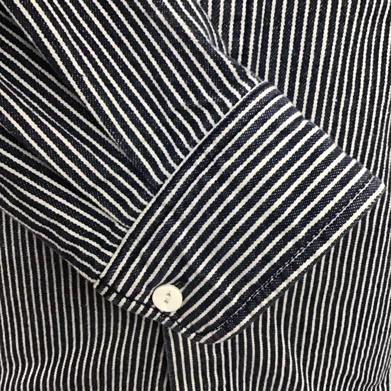 ステューシー STUSSY シャツ、ブラウス 長袖 長袖シャツ カラーシャツ ポケットシャツ 長袖カットソー ストライプシャツ S ストライプ マルチカラー / マルチカラー /  メンズ USED 古着 中古 10120039