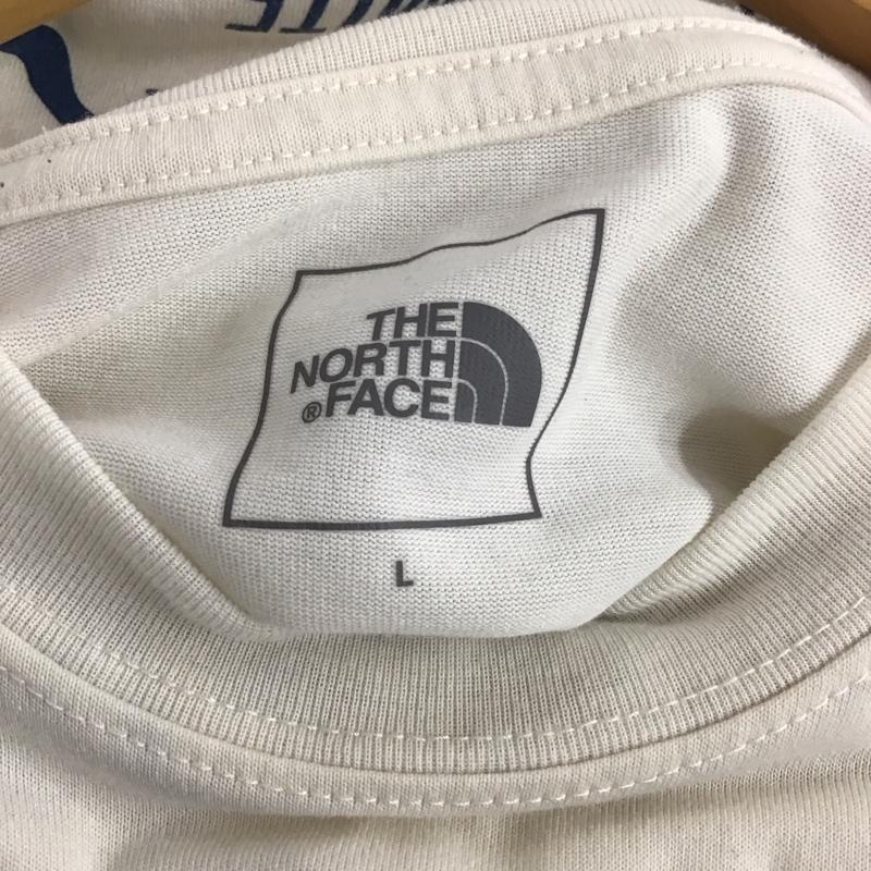 ザノースフェイス THE NORTH FACE Tシャツ 半袖 nt12449 ショートスリーブTNFバグフリーティー プリントTシャツ L ロゴ、文字 マルチカラー / マルチカラー /  メンズ USED 古着 中古 10146738