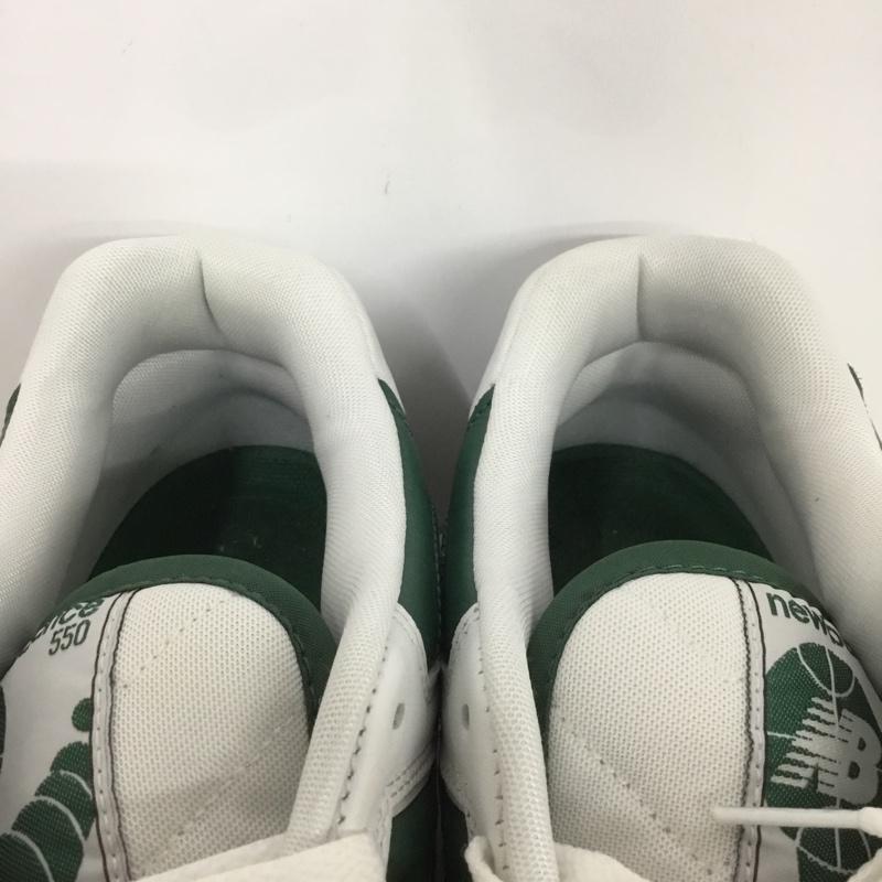 ニューバランス New Balance スニーカー スニーカー BB550WT1 28.5cm 箱有 28.5cm ロゴ、文字 白 / ホワイト / X 緑 / グリーン /  メンズ USED 古着 中古 10142710