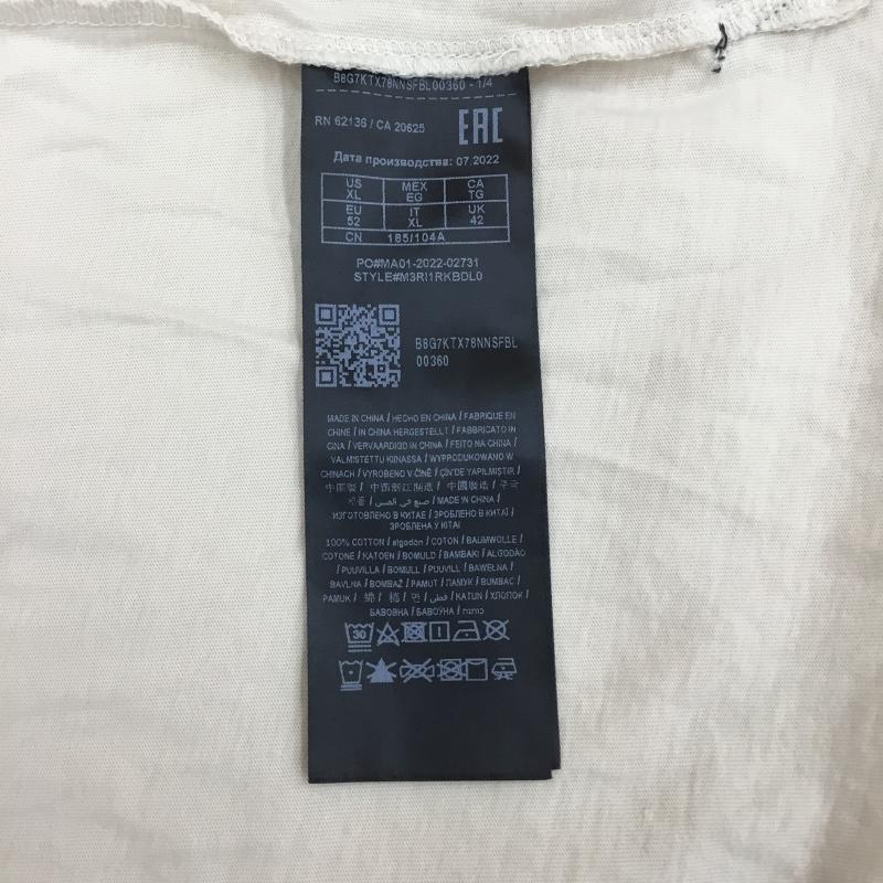 ゲス Guess Tシャツ 半袖 GUESS BRANDALISED(R) WITH GRAFFITI BY BANKSY Thug Bunny Tee XL プリント X キャラクター 茶 / ブラウン /  メンズ USED 古着 中古 10129215