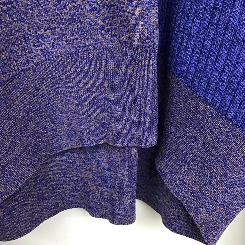 スライ SLY ニット、セーター 長袖 030GAZ70-4550 BLOCKING LIGHT KNIT TOPS FREE 無地 マルチカラー / マルチカラー /  レディース USED 古着 中古 10140579