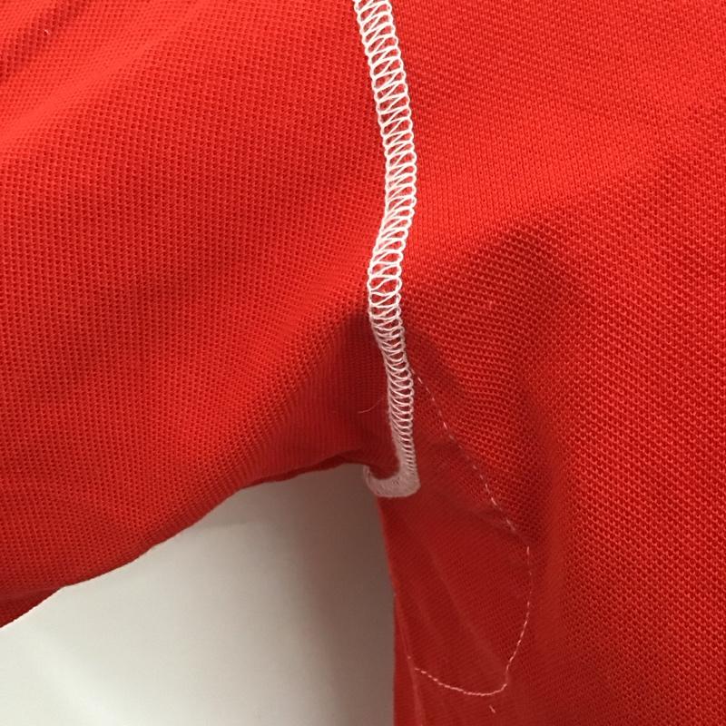 ラコステ LACOSTE ポロシャツ 半袖 JUNYA WATANABE 7 無地 赤 / レッド /  メンズ USED 古着 中古 10112009
