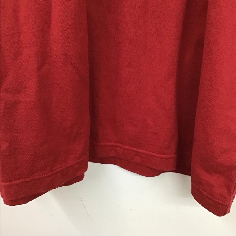 ナイキ NIKE Tシャツ 半袖 半袖カットソー プリントTシャツ クルーネックカットソー XL ロゴ、文字 えんじ / ワインレッド /  メンズ USED 古着 中古 10130338