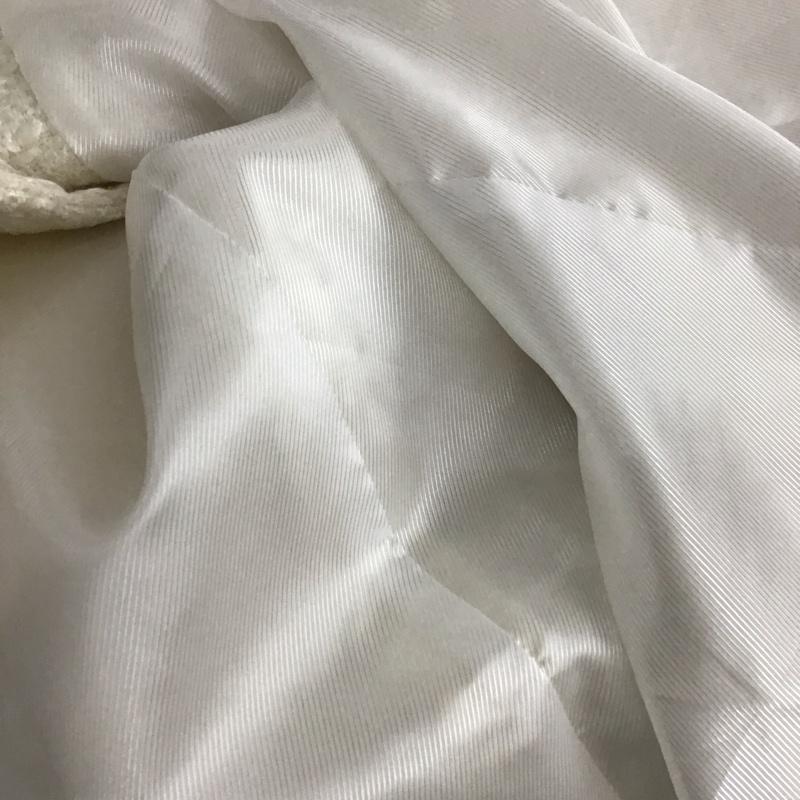 ザラ ZARA ベスト ベスト 2997 220 251 ロング丈 M チェック 白 / ホワイト /  レディース USED 古着 中古 10139115