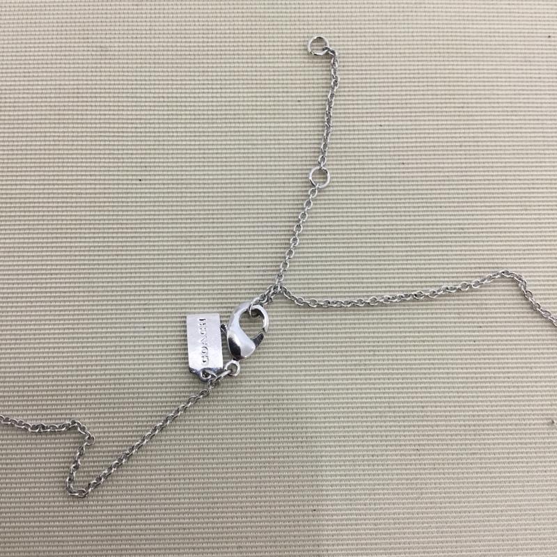 コーチ COACH アクセサリー ネックレス、ペンダント 無地 銀 / シルバー /  レディース USED 古着 中古 10149865