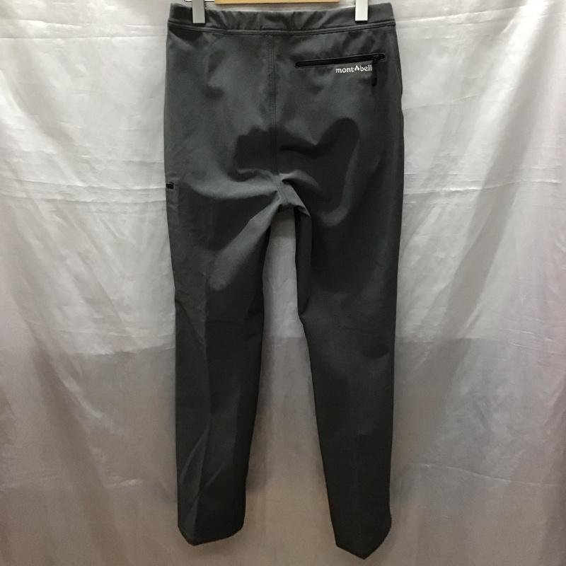 モンベル mont-bell ボトムス ボトムス 1105545 ノマドパンツ トレッキング ストレッチ M ロゴ、文字 灰 / グレー /  レディース USED 古着 中古 10123310