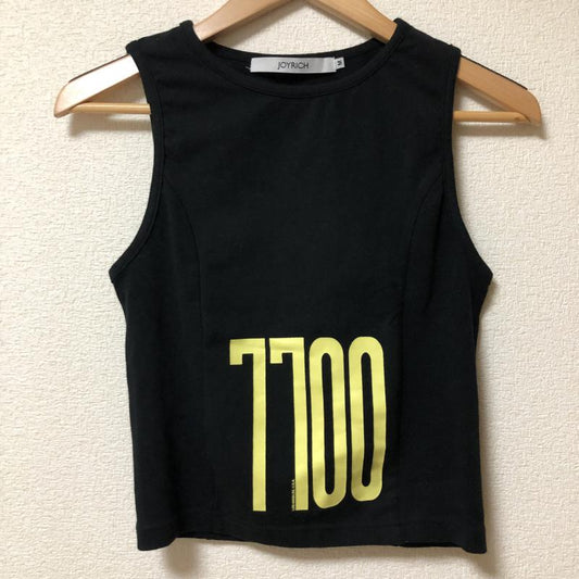ジョイリッチ JOYRICH タンクトップ タンクトップ M 無地 X ロゴ、文字 黒 / ブラック / X 桃 / ピンク / X 黄 / イエロー /  レディース USED 古着 中古 10004170