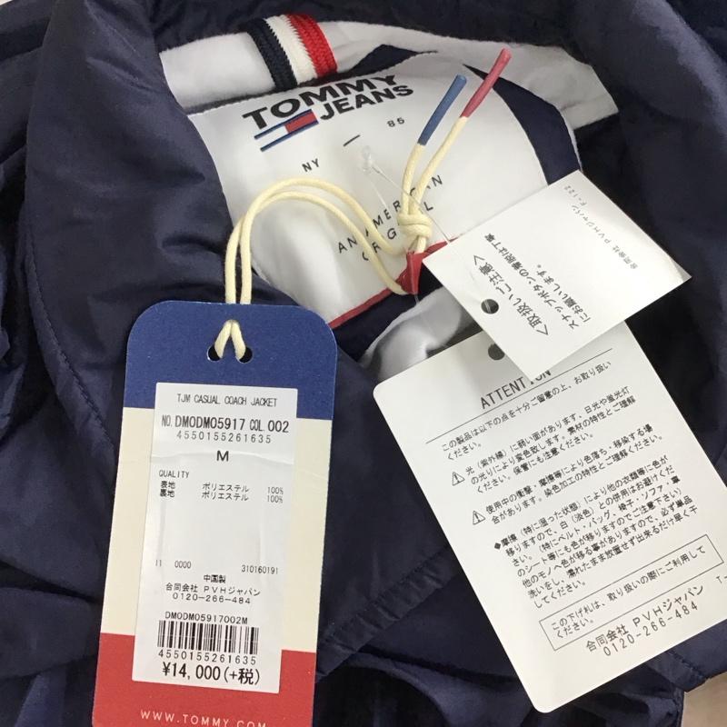 トミー ジーンズ TOMMY JEANS ジャケット、上着 ジャンパー、ブルゾン M 無地 紺 / ネイビー /  メンズ USED 古着 中古 10117184
