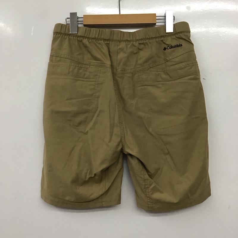 コロンビア Columbia パンツ ショートパンツ 119 pm4953 カシュマンショーツ ショートパンツ ハーフパンツ M 無地 ベージュ / ベージュ /  メンズ USED 古着 中古 10136675