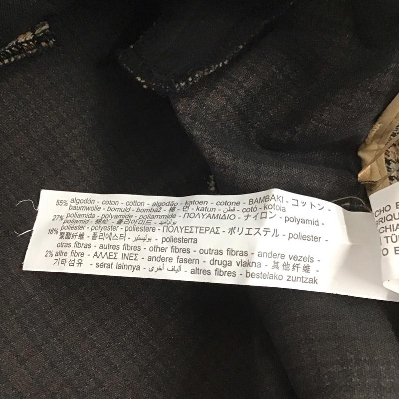 ザラ ZARA パンツ ショートパンツ 4661 271 050 S チェック ベージュ / ベージュ / X 黒 / ブラック / X 水色 / ライトブルー /  レディース USED 古着 中古 10113007