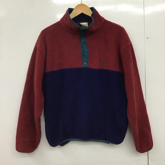 エルエルビーン L.L.Bean ジャケット、上着 ジャンパー、ブルゾン フリース M 無地 紺 / ネイビー / X 赤 / レッド /  レディース USED 古着 中古 10147191