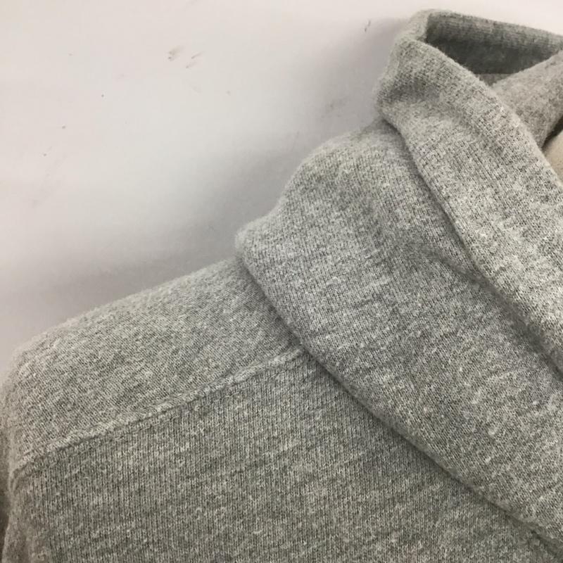 チャンピオン Champion パーカー 長袖 フーディ プルオーバー L プリント X ロゴ、文字 灰 / グレー /  メンズ USED 古着 中古 10108379