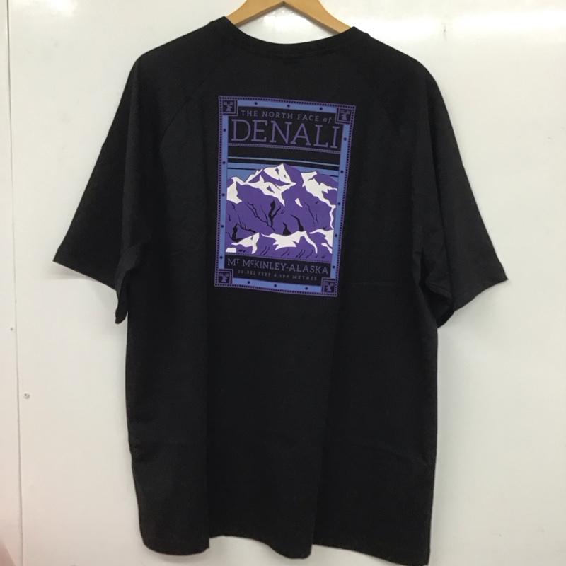 ザノースフェイス THE NORTH FACE Tシャツ 半袖 NF0A87NUJK31 Clothing T-Shirts XL ロゴ、文字 X プリント 黒 / ブラック /  メンズ USED 古着 中古 10132499