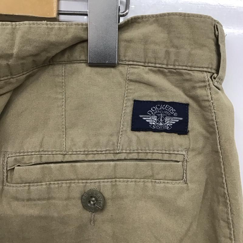 ドッカーズ DOCKERS パンツ チノパン チノパン カジュアルパンツ ワイドパンツ ストレートパンツ 無地 ベージュ / ベージュ /  メンズ USED 古着 中古 10106757