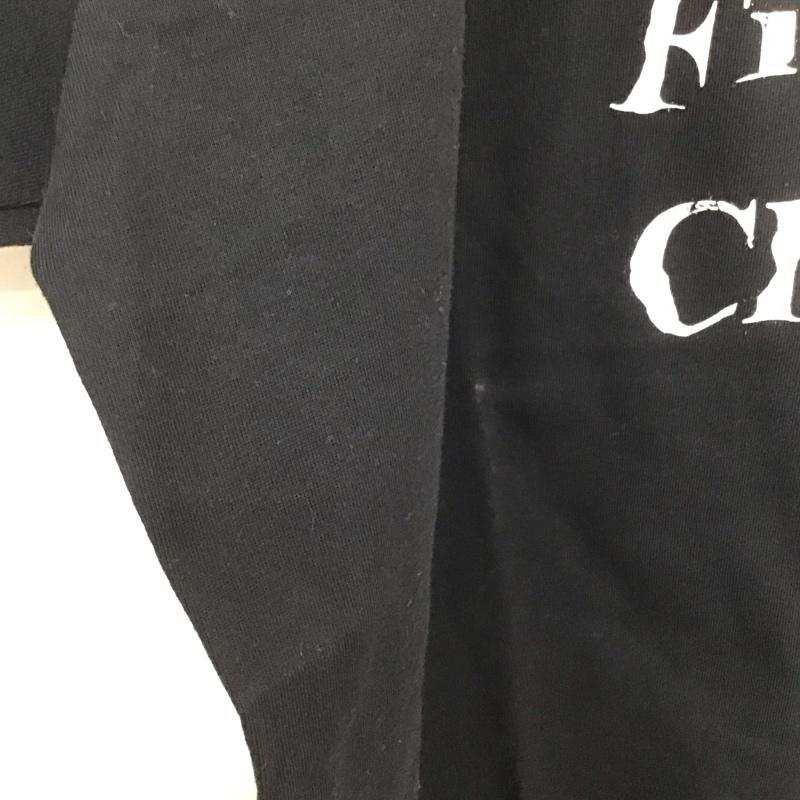 カオス フィッシング クラブ Chaos Fishing Club Tシャツ 半袖 半袖カットソー プリントTシャツ クルーネックカットソー L ロゴ、文字 黒 / ブラック /  メンズ USED 古着 中古 10147056
