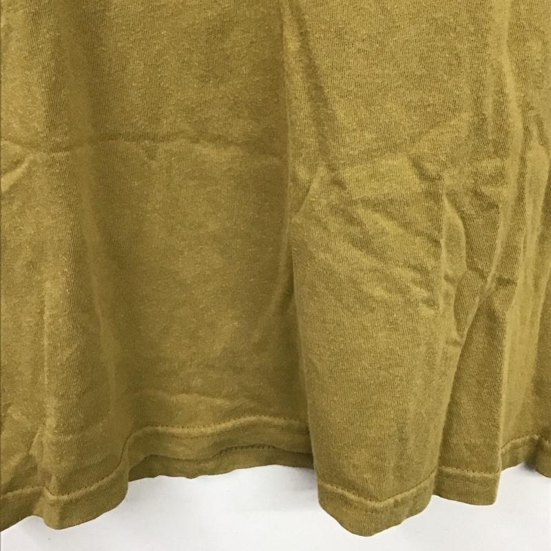 パタゴニア patagonia Tシャツ 半袖 半袖カットソー プリントTシャツ クルーネックカットソー S ロゴ、文字 カーキ / カーキ /  メンズ USED 古着 中古 10136243