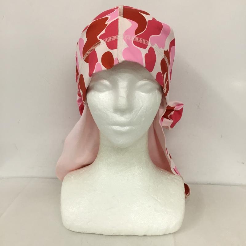 アベイシングエイプ A BATHING APE 帽子 キャップ ABC CAMO DU-RAG ドゥーラグ カモフラージュ柄・迷彩 桃 / ピンク /  メンズ USED 古着 中古 10130419