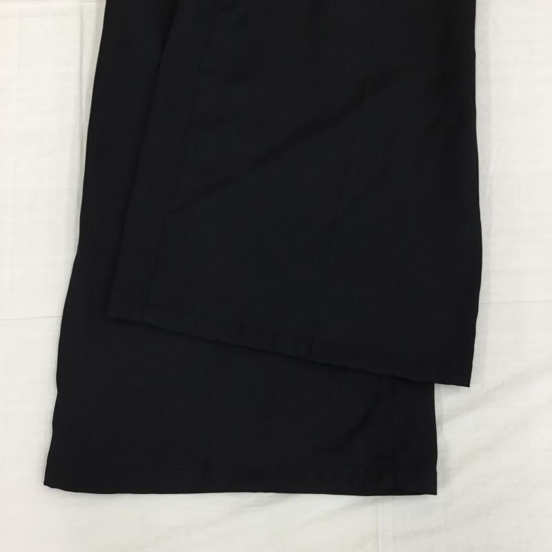 ジュンレッド JUNRed パンツ スラックス ニーベルテッドワイドフレアパンツ ANS-75090 M 無地 黒 / ブラック /  メンズ USED 古着 中古 10140183