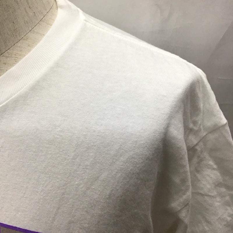 古着 USED Tシャツ 半袖 半袖カットソー プリントTシャツ クルーネックカットソー プリント 白 / ホワイト /  メンズ USED 古着 中古 10117458