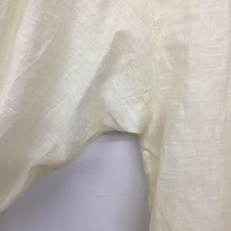 ニコアンド niko and... シャツ、ブラウス 長袖 95293400 ゆったりと羽織るブラウス M 無地 黄 / イエロー /  レディース USED 古着 中古 10133734
