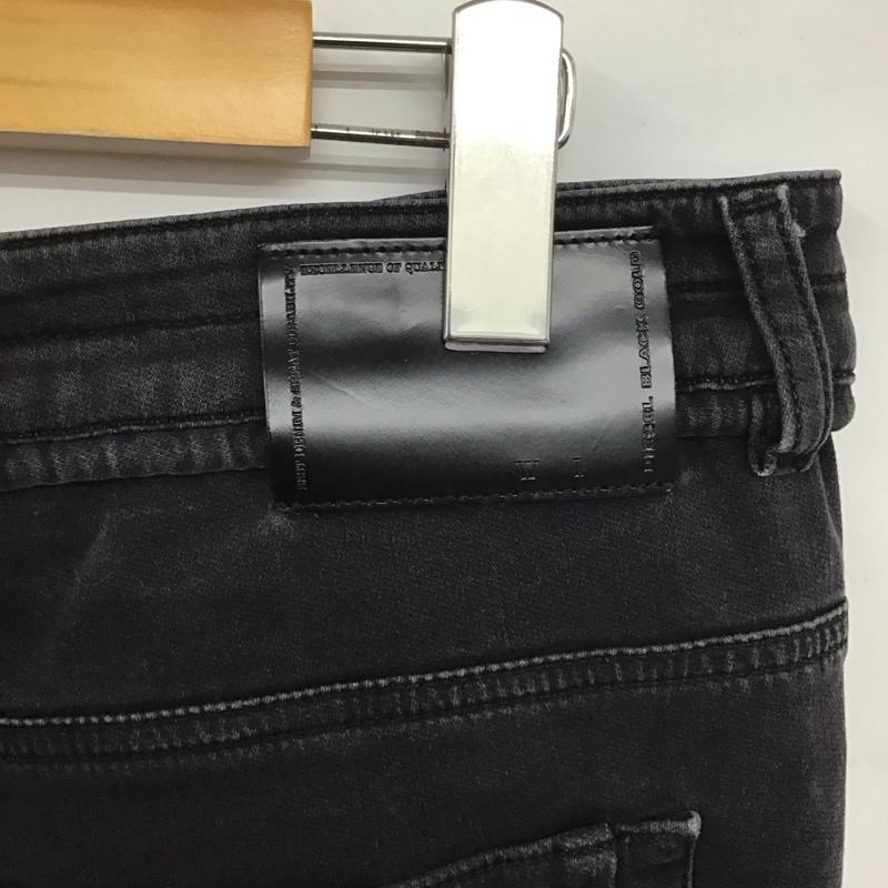 ディーゼル DIESEL パンツ デニム、ジーンズ ストレッチ 32 無地 黒 / ブラック /  メンズ USED 古着 中古 10145924