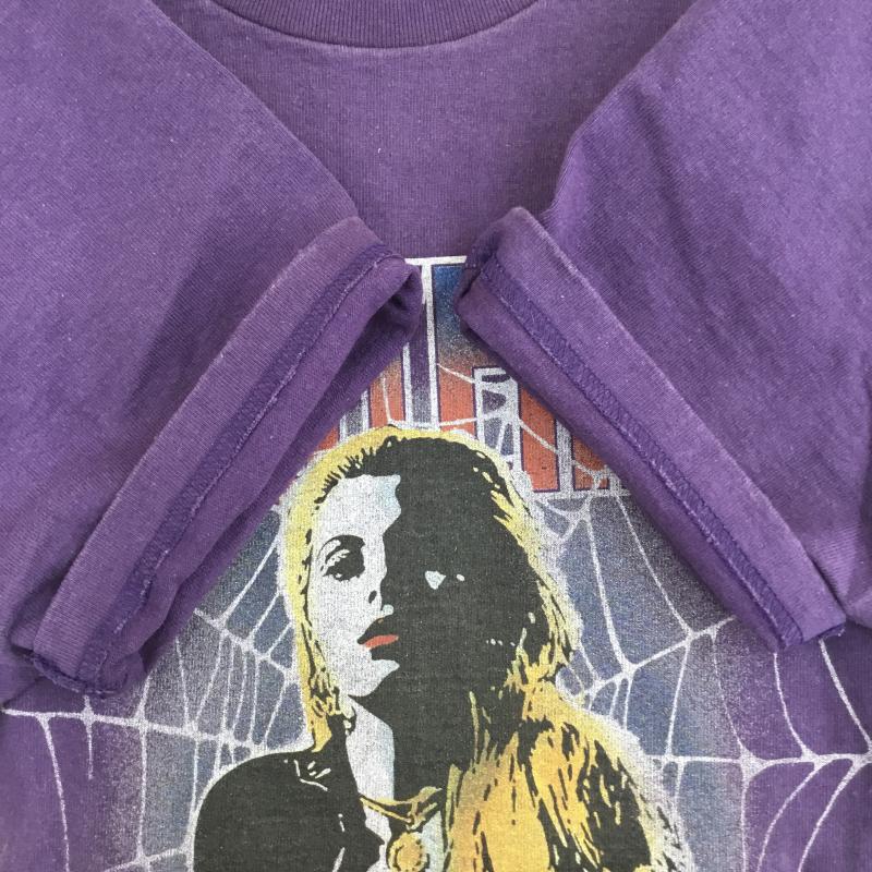 ヒステリックグラマー HYSTERIC GLAMOUR Tシャツ 半袖 M ロゴ、文字 紫 / パープル /  メンズ USED 古着 中古 10145805
